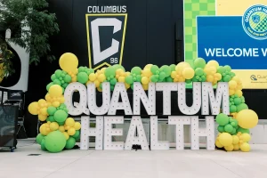 Corporate event photography at the Lower.com Field with Quantum Health Corporate event photography at the Lower.com Field with Quantum Health