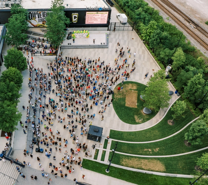Event photography at the Columbus Crew Stadium Lower.com Field